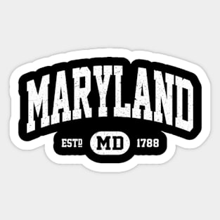 Maryland Maryland Sticker